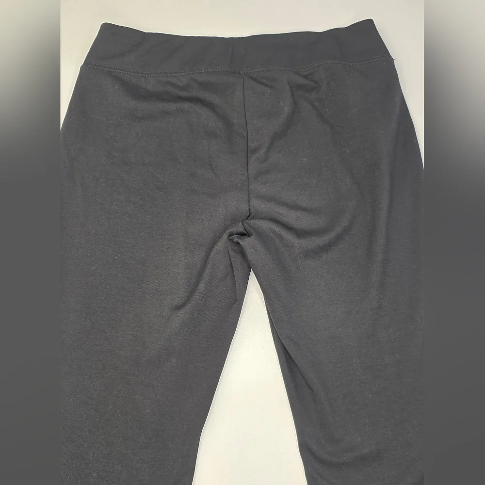 Maurices Black 18W Wide Elastic Waistband Pull-On Ankle Pants 2327-CB